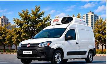 Utilitário refrigerado com equipamento BES instalado